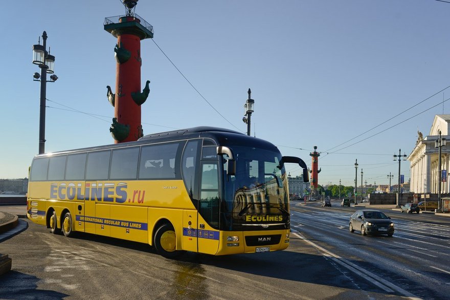 Автобус Эколайн Санкт Петербург Хельсинки