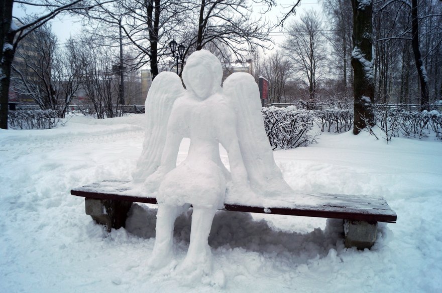 Снежные скульптуры картинки