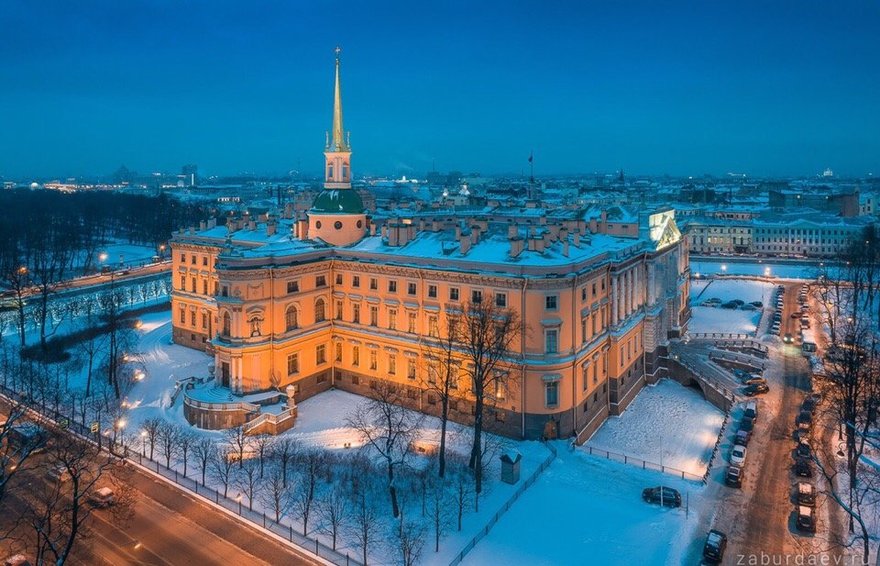 План михайловского замка в санкт петербурге