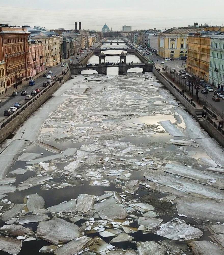 Санкт-Петербург ледоход