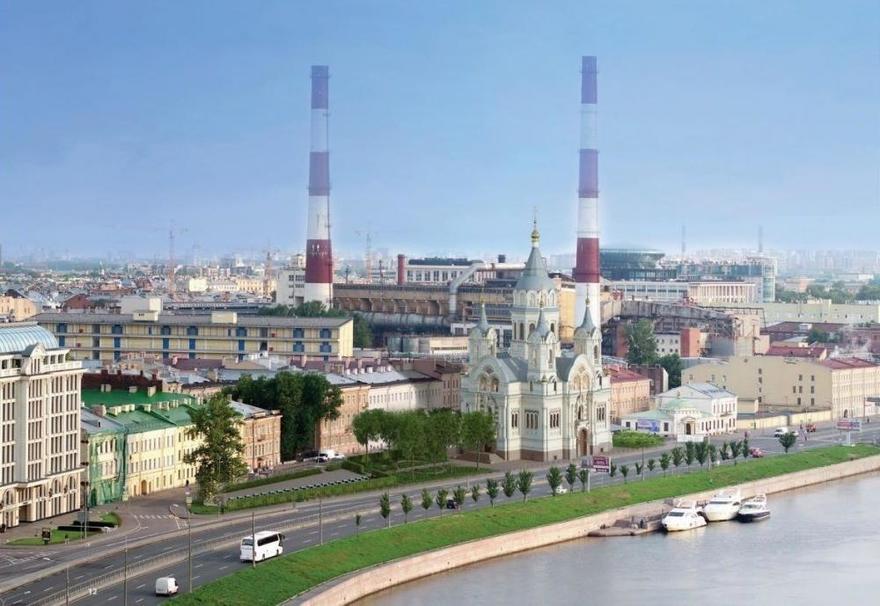 На Синопской набережной в Петербурге воссоздадут старинную церковь Бориса и Глеба