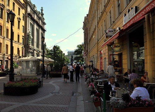 Малая Садовая — самая короткая улица 