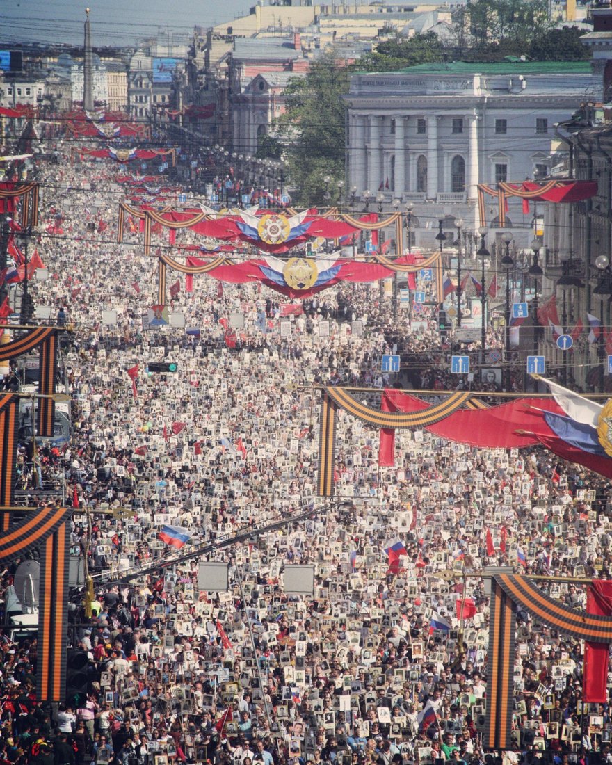 бессмертный полк в с петербурге