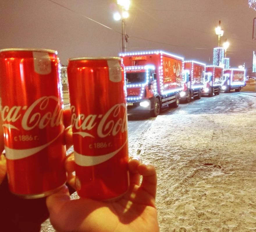 Фургон Coca Cola